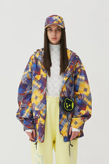 マルチチェックウインドジャケット / Multi Check Wind Jacket_Blue Check(Copy) (6678753149046)