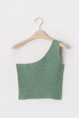 セットザルールズワンショルダートップ / Set The Rules One Shoulder Top