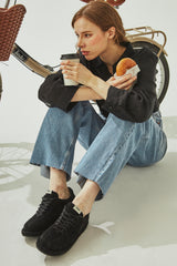 サンディースエードスニーカーズ / SANDY SUEDE SNEAKERS_5COLORS