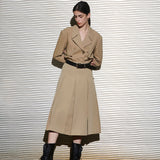 LINDA PLEATS SKIIRT, KHAKI BEIGE (6630754156662)