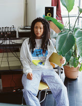 スノーウィホリデーロングスリーブTシャツ/SNOWY HOLIDAY LS TEE WHITE(CV2CFUT552A)