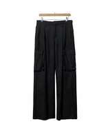 ピンタックメルカーゴスラックス (2 color)
