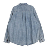 No.0344 washed denim over SHIRT