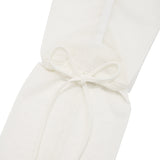 RIBBON SUMMER LEG WARMER [WHITE]
