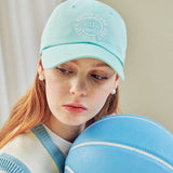 Smile embroidery ball cap (6687362875510)