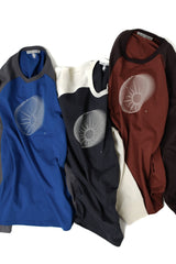 GARDEN SYMBOL GRAPHIC  REGLAN T-SHIRT (brick mix)