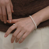 5mm パールブレスレット / 5mm pearl bracelet (M size)