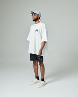 I Diff Logo Oversize T-shirts (White) (6555049459830)