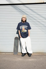 バギーコットンパンツ/MBSRCOPT133 MID90 BAGGY COTTON PANTS IVORY
