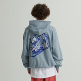 WHATTHE 3D Mixed Logo Print Hoodie (Heavy Sweat) Blue (6643562512502)