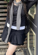 デイリーボタンスリットロングスリーブ / Daily button slit long sleeve