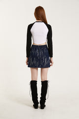 グランジAミニスカート/GRUNGE A MINI SKIRT