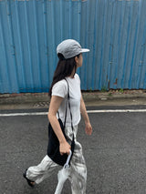 Delicate pattern round neck knit t 