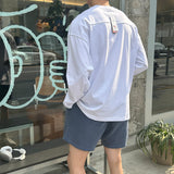 ローファーストUSAコットンオーバーサイズフィットクーリング長袖Tシャツ