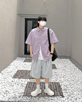 ピンタックハーフスラックス / Pintuck Half Slacks