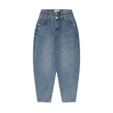 セミバギーフィットダブルOBデニムパンツ / SEMI BAGGY FIT DOUBLE OB DENIM PANTS [6877]