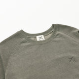 [Patchwork Sweatshirt] Khaki (6626237808758)