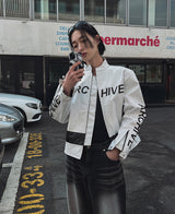 アーカイブキャンバーレーサージャケット/Archive camber racer jacket (2 color)