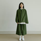 スタジアムジャケット / unisex stadium jacket khaki