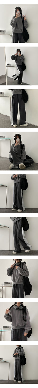 Niro Fleece Cropped Sweatshirt