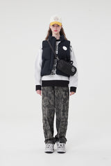 ドゥードゥルチェリーサークルロゴダウンベスト／DOODLE CHERRY CIRCLE LOGO PADDING VEST [NAVY]