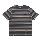 ストライプセラーEMBロゴSS Tシャツ/STRIPED SELLER EMB LOGO SS TEE CHARCOAL(CV2CMUT519A)