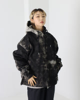 ダイイングウォッシングフードジャケット / Dyeing Washing Hood Jacket 2 colors