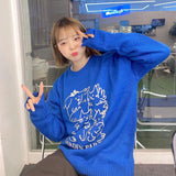 ガーデンパーティードローイングラウンドニット / GARDEN PARTY DRAWING ROUND KNIT - 4COLOR