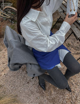 Peach Napping Oversized Fit Shirt