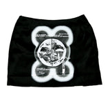 スリットグラフィックロースカート / 222 Slit graphic low skirt