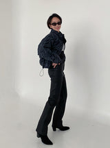 コーテッドストレートパンツ/no.3387 Coated Straight Pants [ S ]