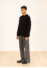ウールソフトモヘアオーバーサイズニット/WOOL SOFT MOHAIR OVERSIZED KNIT