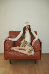 FLYNN bucket hat_ivory