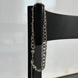 lace ball chain necklace
