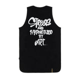 シャスローアップロングスリーブレス / 22 SHA THROW UP LONG SLEEVELESS WHITE / BLACK