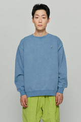ロゴワッペンスウェット / LOGO WAPPEN PIGMENT SWEATSHIRTS [BLUE] (4568250777718)