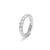 3.5MM プロング セッティング テニス リング / 3.5MM Prong Setting Tennis Ring (silver)