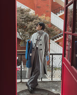 オレオダッフルロングコート/Oreo duffel long coat (2 color)