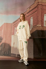 センスロゴフーディー/25P SENSE LOGO HOODIE_CREAM
