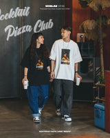 ブレスロゴT / MOBLAB BREATH LOGO TEE BLACK / WHITE 2023SS