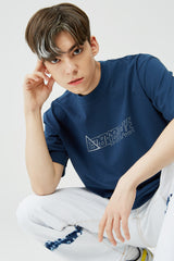25P TRIANGLE GLITTER LOGO T-SHIRT (6554683310198)