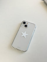 スターフォンケース / witty star phone case (white)