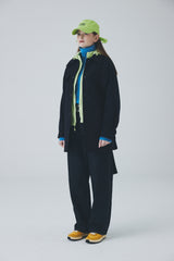 レネウールシャツジャケット / Rene Wool Shirt jacket [Navy]