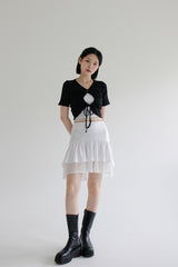 シルキーカンカンスカート / Silky Cancan Skirt (3color)