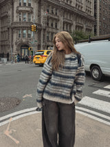 (UNISEX) ファウンディングラムズブラシニット