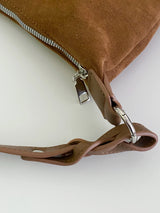 Mirage suede shuolder bag