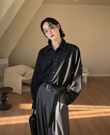 western shirt (black) (6685717921910)