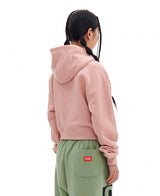 939ロゴクロップフード / 939 LOGO CROP HOOD (PINK)