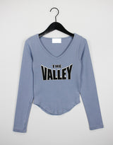 バリーVネックTシャツ / Valley V-neck T-shirt (4color)