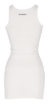 リンクドアイレットドレス / [Seow] Linked eyelet dress, white